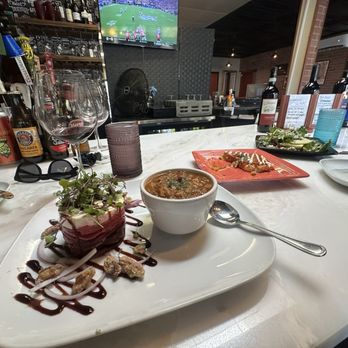 Bodega Biondi - Beet salad with minestrone. Torta Española. And harvest salad. - Wine Bars Near Me - Fair Oaks, California