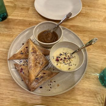 9th Street Bistro - Apple fritters for dessert! - Modern European Near Me - Noblesville, Indiana 9th Street Bistro - Apple fritters for dessert! - Modern European Near Me - Noblesville, Indiana