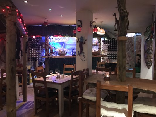 Amanzi African Restaurant Falmouth by null