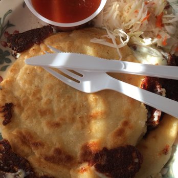 Antojitos Hondurenos - Cheese papusa! So good. - Honduran Near Me - Aurora, Colorado Antojitos Hondurenos - Cheese papusa! So good. - Honduran Near Me - Aurora, Colorado