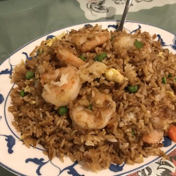 Happy Garden Restaurant - Shrimp fried rice. The rice is delicious and shrimp is cleaned and juicy. - Chinese Near Me - Chico, California