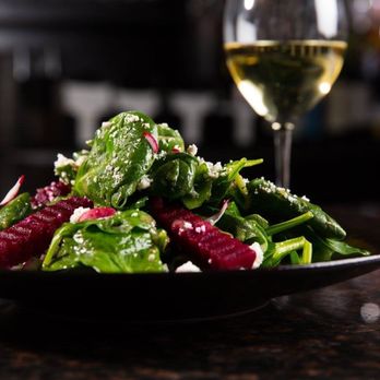 Park Grill - Spinach salad with feta and beets - Mediterranean Near Me - Grosse Pointe Park, Michigan Park Grill - Spinach salad with feta and beets - Mediterranean Near Me - Grosse Pointe Park, Michigan