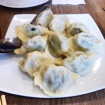Dumpling Kitchen - 10 Piece Beijing-Style Boiled Pork and Chive Dumplings - Chinese Near Me - San Francisco, California Dumpling Kitchen - 10 Piece Beijing-Style Boiled Pork and Chive Dumplings - Chinese Near Me - San Francisco, California