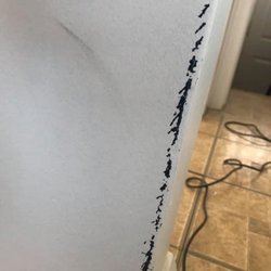 Canada Flooring & Rugs - Damage on wall from carpet install