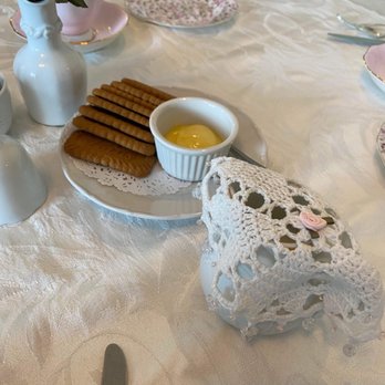 Lisa's Tea Treasures - Biscotti biscuits and lemon custard on the side - Tea Rooms Near Me - Campbell, California Lisa's Tea Treasures - Biscotti biscuits and lemon custard on the side - Tea Rooms Near Me - Campbell, California