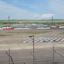 View from the grand stands.