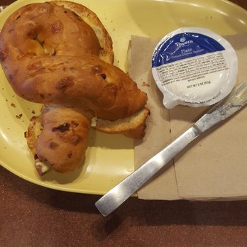 Panera Bread - Pink Ribbon bagel w/cream cheese - Sandwiches Near Me - Solon, Ohio Panera Bread - Pink Ribbon bagel w/cream cheese - Sandwiches Near Me - Solon, Ohio