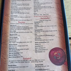 La Fiesta - Menu and updated prices as of October 2025