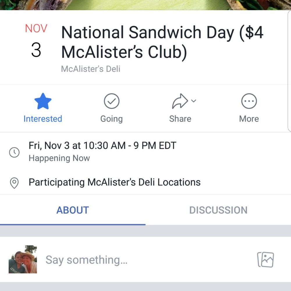 McAlister's Deli - Sandwiches Near Me - Fishers, Indiana