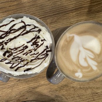 The Sawmill Place - Mocha latte and Wildflower Mocha - Breakfast & Brunch Near Me - Blairsville, Georgia