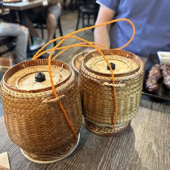 Nok’s Kitchen - Rice served in these - Laotian Near Me - Westminster, California Nok’s Kitchen - Rice served in these - Laotian Near Me - Westminster, California