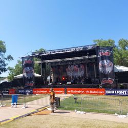 Leesburg Bikefest - Awesome stage for the bands