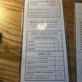 Plank Provisions - Menu - Seafood Near Me - Fort Worth, Texas