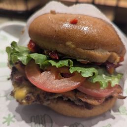 SmokeShack on gluten free bun SmokeShack on gluten free bun