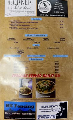 Menu photo 1 Cowkickers Wetumka, OK
