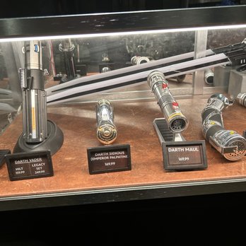 Star Wars Trading Post - Hilts - Toy Stores Near Me - Anaheim, California