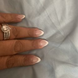 Tango Nails - Short French almond shape