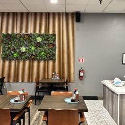 Partial dining area