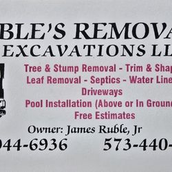 Ruble's Removals & Excavations