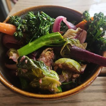 Hideaway - Side:  Seasonal Roasted Vegetables,  $5.50 - American Near Me - San Diego, California