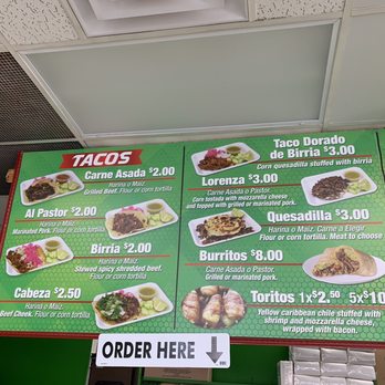 Tacos & Dogos Don Nico - Menu - Street Vendors Near Me - Mesa, Arizona