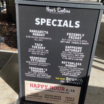 Pepe's Cantina - Specials - Mexican Near Me - Winter Park, Florida Pepe's Cantina - Specials - Mexican Near Me - Winter Park, Florida