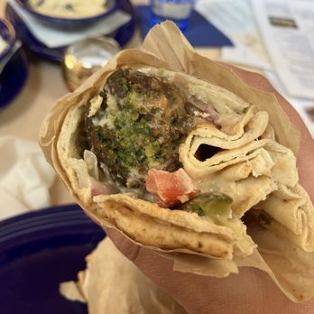 Dean's Mediterreanean Table - Falafel pita - Mediterranean Near Me - Cincinnati, Ohio Dean's Mediterreanean Table - Falafel pita - Mediterranean Near Me - Cincinnati, Ohio