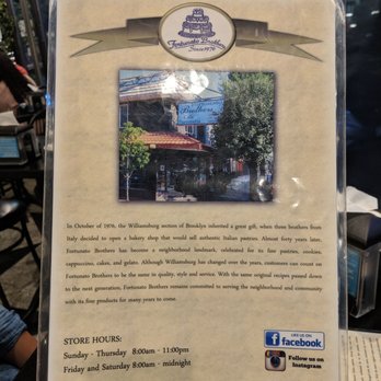 Fortunato Brothers - Desserts Near Me - Brooklyn, New York