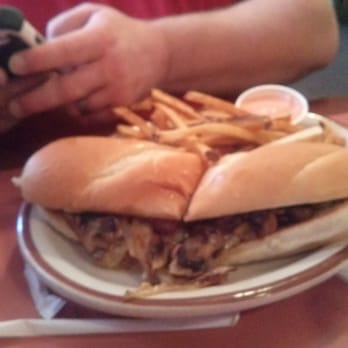 The Rusty Lantern Diner - Philly Cheese Steak w/fries - American Near Me - Idaho Falls, Idaho The Rusty Lantern Diner - Philly Cheese Steak w/fries - American Near Me - Idaho Falls, Idaho