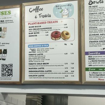 Thrive Juice Lab - Menu - Juice Bars & Smoothies Near Me - Costa Mesa, California Thrive Juice Lab - Menu - Juice Bars & Smoothies Near Me - Costa Mesa, California