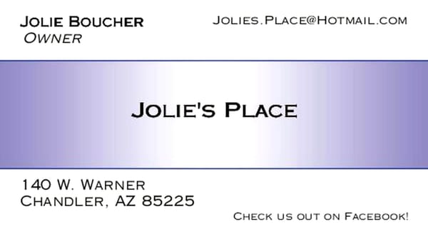 Jolie's Place by null