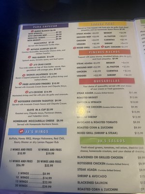 Menu photo 8 JJ's Taco Shop Kitchen and Bar Fort Worth, TX Menu photo 8 JJ's Taco Shop Kitchen and Bar Fort Worth, TX