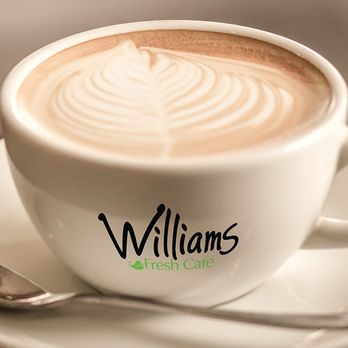Williams Fresh Cafe - a cappuccino in a white cup - Cafes Near Me - Waterloo, Ontario Williams Fresh Cafe - a cappuccino in a white cup - Cafes Near Me - Waterloo, Ontario