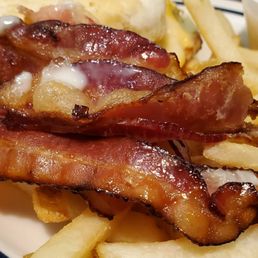 Raw bacon Raw bacon