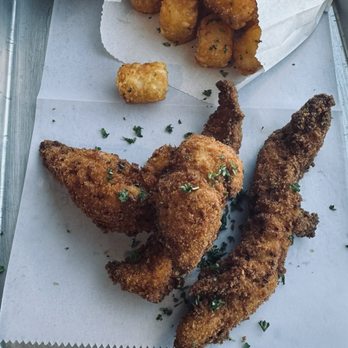 Willies - 3 Piece Chicken Tenders, tots, Side Ranch - Desserts Near Me - Chicago, Illinois
