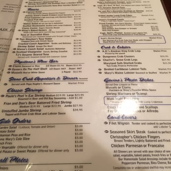 Papa’s Fish House - Extensive menu - Seafood Near Me - Lighthouse Point, Florida