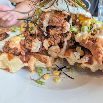 Komorebi Brunch - Chicken croffle - Breakfast & Brunch Near Me - Calgary, Alberta