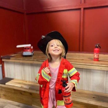 Itty Bitty City - The fire room which basically only had stuff to dress up - Party & Event Planning Near Me - Springfield, Missouri