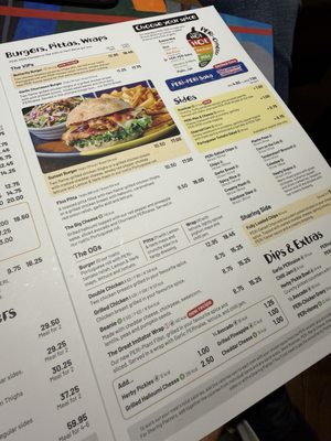 Menu photo 5 Nando's London, XGL
