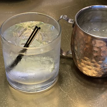 Duet - Bombay Sapphire & tonic and a Monterrey Mule - Seafood Near Me - Tulsa, Oklahoma