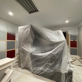 Super Heros Painting - Loft before - they paint the ceilings first - Painters Near Me Super Heros Painting - Loft before - they paint the ceilings first - Painters Near Me