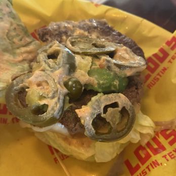 Lou’s - Barton Springs - Avocado Jalapeno Burger - American Near Me - Austin, Texas Lou’s - Barton Springs - Avocado Jalapeno Burger - American Near Me - Austin, Texas