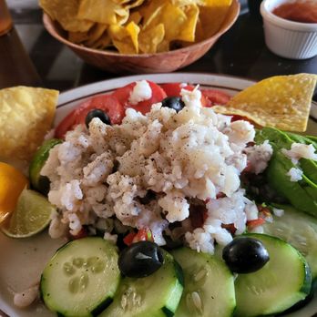 Los Compadres Mexican Restaurant - Ceviche salad delicious - Mexican Near Me - Sparks, Nevada
