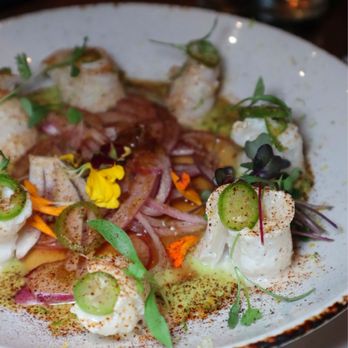 Casi Cielo - Close up Aguachile de Pescado @tiffhuangry - Cocktail Bars Near Me - Atlanta, Georgia