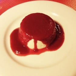 Panna cotta framboise