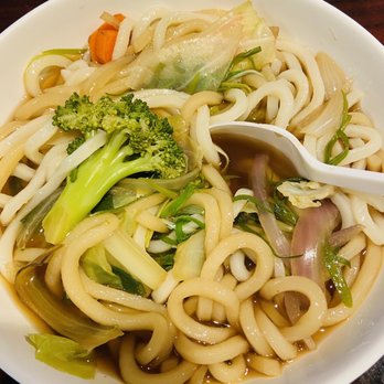 Rohey's Wok & Grill - Vegetable Udon Soup - Japanese Near Me - Riverside, California Rohey's Wok & Grill - Vegetable Udon Soup - Japanese Near Me - Riverside, California