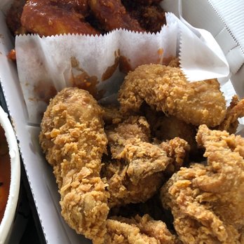 bb.q Chicken North Quincy - Half & half chicken (secret spicy and golden original) - Chicken Shop Near Me - Quincy, Massachusetts bb.q Chicken North Quincy - Half & half chicken (secret spicy and golden original) - Chicken Shop Near Me - Quincy, Massachusetts