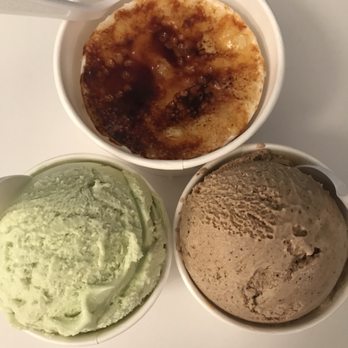 Morgenstern's - Creme Brûlée, Coffee Crisp, and Green Tea Pistachio - Ice Cream & Frozen Yogurt Near Me - New York, New York Morgenstern's - Creme Brûlée, Coffee Crisp, and Green Tea Pistachio - Ice Cream & Frozen Yogurt Near Me - New York, New York