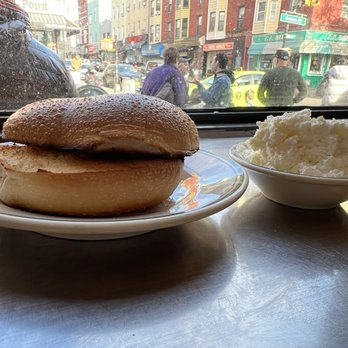 Manhattan Three Decker - Toasted bagel w cream  cheese - Diners Near Me - Brooklyn, New York