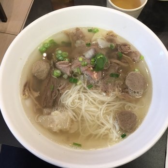 Angus Pho House - House Special #42 Beef Rice Noodle Soup with Tripe, Flank Brisket and Angus Beef Balls. - Vietnamese Near Me - Toronto, Ontario